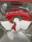 Hallmark Peace On Earth Dove Christmas Ornament Nib Sealed 2017 Resin Beautiful