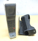 Rare Vintage Motorola F09lfd8436ag Brick Cell Phone  1980s W leather Case