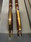 Paper Mate 518 Gold Set Vintage 1983 Pen And Mechanical Pencil Brown Marbled Usa