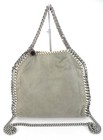 Aut Stella Mccartney Falabella Gray Fabric 2-way Hand Shoulder Bag Purse  65131