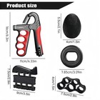 Adjustable Grip Strength Trainer 5-150kg Hand Wrist Muscle Rehab   Strength Exer