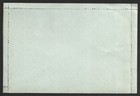 Brazil 1884 200r Green On Pale Green Letter Card Mint Hg a12