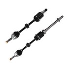 Pair Front Cv Axle Shaft For Toyota Camry 2002 2003- 2009 Highlander Solara 2 4l