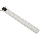 Spi 13-932-9 Steel Adjustable-hook Rigid Steel Rule  6 Inches  4r Graduation