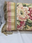 Croscill Pavillion Style 3676 Boudoir Pillow - Approx  12  X 18  W corded Fringe