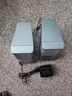 Bose Mediamate Computer Speaker Pair Ice Blue W  Ac Adapter Tested 