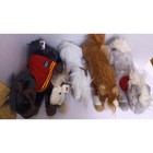 Set Of 5 Wells Fargo Legendary Pony Plush Horses Mack  Shamrock  El Toro  Mike