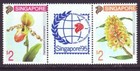 Singapore 1994 Sc 686a Mnh Set Orchid Flower
