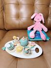 15pcs Wooden Tea Set For Little Girls   Wooden Toys  Toddler Montessori Toy