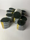 Bernat Latch Hook Rug Pre Cut Dark Green 100  Polyester Dye Lot 4784 Lot Of 12
