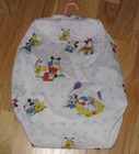 Dundee Disney Baby Diaper Stacker Baby Mickey Minnie Mouse Pluto Vintage Euc