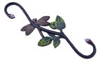 Cast Iron S Style Plant Hook Flower Hanger Dragonfly 12  Long
