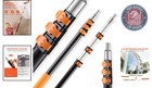 Multi-purpose Telescopic Extension Pole  4-12 Ft For High Hard-to- Areas