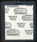 Vintage 1986 Moody Blues Concert Laminate Backstage Pass All Area Access