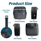 Large Capacity Backpack For Wheelchairs And Mobility Scooters  With Cup Holder