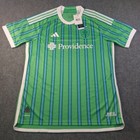 Seattle Sounders Soccer Jersey Men s Large 2025 Adidas Home Authentic Msrp  150
