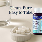 Tyillo Senna   Aloe Vera Capsules     Detox Cleanse  Constipation Relief  60ct