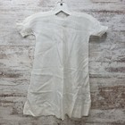 Antique Victorian edwardian Child White Cotton Nightdress Christening Gown Lot 2