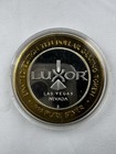 Luxor Hotel   Casino Las Vegas  Nv Silver Strike  10 Gaming Token Sphinx Pyramid