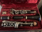 Vintage Clarinet Made In France With Carrying Case