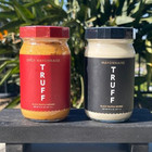 2 Pack Truff Black Truffle Infused Mayonnaise Regular   Spicy 8 Fl Oz Hot Sauce