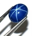 Huge Natural Blue Star Sapphire 25 50 Ct Certified Oval Cabochon Loose Gemstone