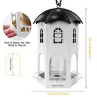 Metal Bird Feeder For Outdoor Hanging  Wild Bird Feeders With Circular Perch    