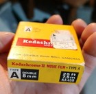 Vintage Kodak Kodachrome Ii Movie Film Double 8mm 25ft Roll  Expired 75 Sealed