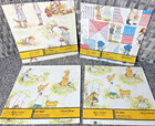 Holly Hobbie Gift Wrap Lot 4 Pack American Greetings Vintage Gw 1173 1172a 1664b