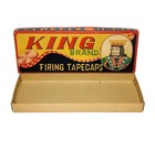 Vintage 1950s King Brand Firing Tape Caps Empty Box Only Made In Japan
