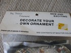 Vintage Christmas Tiny Treasures Crystal Delight Craft Ornament Kit  Nos