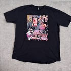 Lot Of 2 Bret Hitman Hart T Shirts Mens Xl Black Wwe Wrestling Graphic Tees