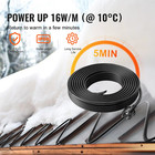 Self-regulating Pipe Heating Cable 12ft 5w ft Heat Tape For Pipes Roof
