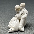 Vintage Wedding Cake Topper A Nat Sup Co Japan Porcelain Bride Groom Figurine 2 