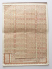 1913 Chinese Government 5  Reorganisation   20 Gold Loan Bond With Coupons Vgc