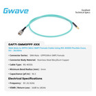 Sma Male To Gppo  mini-smp  Female Cable   Rg-405ss Flexible Coax   Dc-26 5ghz