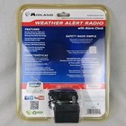 Midland Wr-120 Emergency Weather Alert Radio With Alarm Clock - White