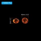 10000pcs Acrylic Wedding Diamonds 3mm Table Crystals Confetti Rose Gold