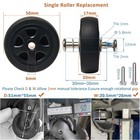Luggage Wheels Replacement Kit For Spinner Suitcase Caster Trolley Carry On R   