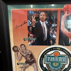 Larry Bird 1998 Basketball Hall Of Fame Signed Framed Poster Multi-autograph Nba