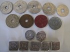 Vintage Lot Of Sales Tax Tokens 16 Coins Various States
