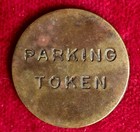 Ucla Brass Parking Token     Vintage University Of California La Campus Pass