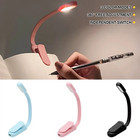 Usb Mini Led Book Night 3 Light Color Adjustable Brightness Clip-on Study Readin