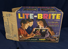 Vintage Original 1967  lite Brite  Hasbro Toy Light Bright W  Original Box Pegs 