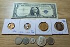 Antique Coin Estate Lot  Gold   Silver Bullion currency hoard coins  10 Items   