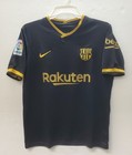 World Cup Barcelona Soccer Jersey - Black - Size Medium- Brand New Last One Left