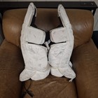 Ccm Extreme Flex E3 5 Junior Goalie Leg Pads White black 26      1    Preowned