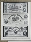 Vintage 11x14 Series Set 5 Photos Money Currency Numismatics Dollar Bills Notes