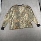 Vintage Tru-spec Hunting Shirt Men 3xl Brown Hardwood Camo Realtree