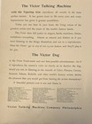 1904 Rca Victor - His Masters Voice Full Color Ad 7 X 10 Ad -very Rare 